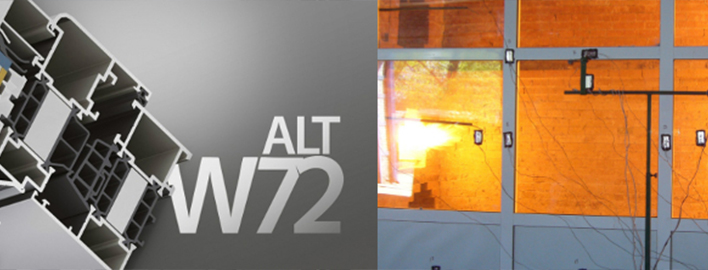 Противопожарный профиль ALT W72FR